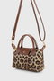 Zoozie Bags Bolsa de Hombro Estampado de Leopardo